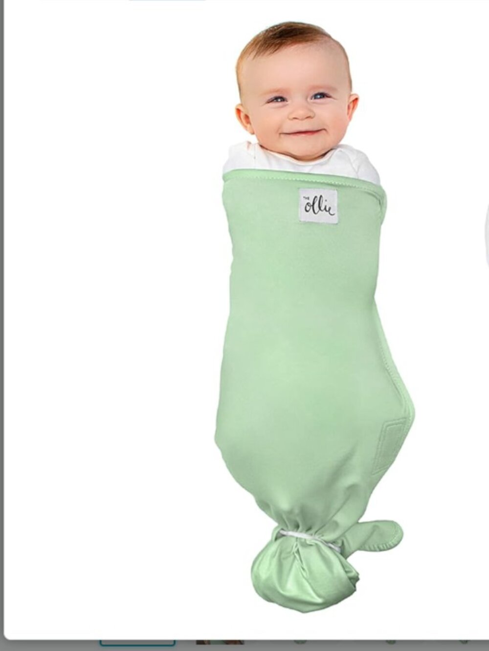 The Ollie Swaddle Escape-Proof Baby Swaddle Newborns Pediatrician-Approved NEW